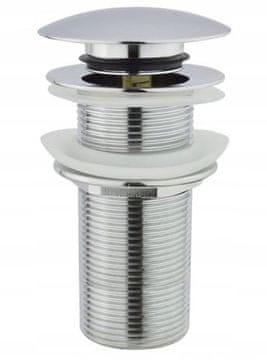 shumee Odtok za umivalnik s klik-klak zamaškom 110 mm