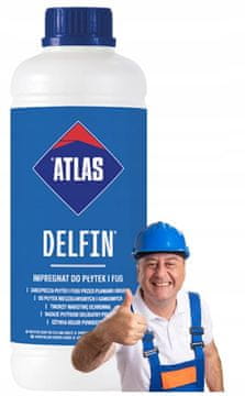Atlas Delfin Impregnacija za ploščice in fuge 1l