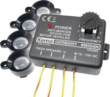 Kemo-electronic Odganjalnik kun M094 12V zvočnik za upravljanje
