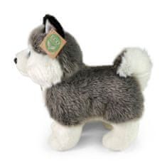 Rappa Polnjeni pes husky stoječi 23 cm EKOLOŠKO PRIJAZNO