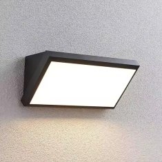 LUMILED Zunanja vrtna svetilka LED 20W CCT stenska svetilka MAVIS IP44