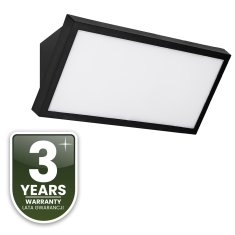 LUMILED Zunanja vrtna svetilka LED 20W CCT stenska svetilka MAVIS IP44