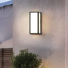 LUMILED Vrtna svetilka E27 senzor gibanja stenska svetilka DOMLO 