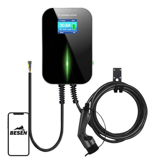 BESEN stenska polnilnica za električne avtomobile BS20 11kW APP