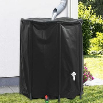 Vidaxl vidaXL Zložljiv rezervoar za vodo s pipo 1250 l PVC