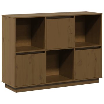 Vidaxl Komoda 110,5x35x80 cm trdna borovina
