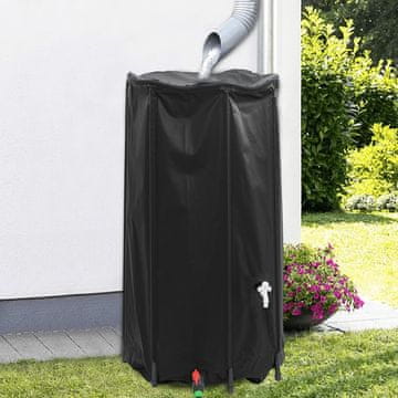 Vidaxl vidaXL Zložljiv rezervoar za vodo s pipo 250 l PVC