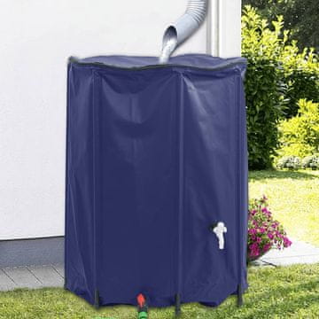 Vidaxl vidaXL Zložljiv rezervoar za vodo s pipo 1350 l PVC