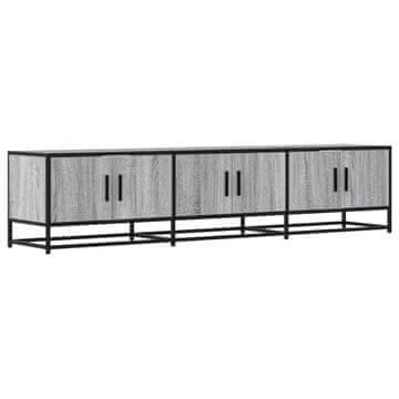 Vidaxl TV omarica siva sonoma 180x35x41 cm inženirski les