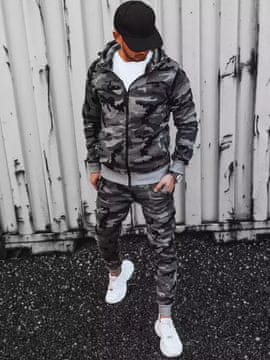 Dstreet Moški komplet Nonfrozen temno siva