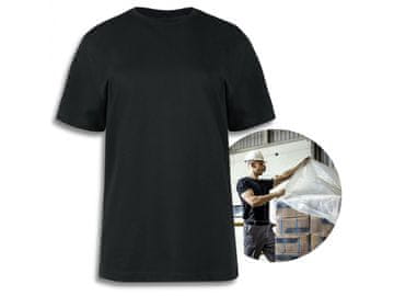 sarcia.eu VILS Grafitna bombažna unisex T-shirt/majica z okroglim izrezom