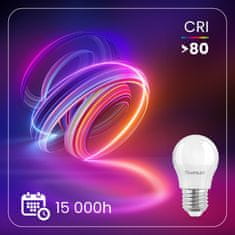 LUMILED 6x LED žarnica E27 P40 8W = 60W 806lm 4000K Nevtralno bela 180°