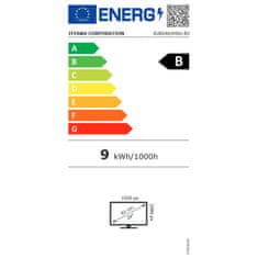 iiyama ProLite monitor ECO XUB2463HSU-B1 24" IPS, nastavljiv po višini, Full HD, črn, ultra tanek okvir, HDMI, Display Port, USB Hub z energijskim razredom B