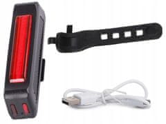 Korbi Lampica za kolo zadnja, LED svetloba USB, pod sedež
