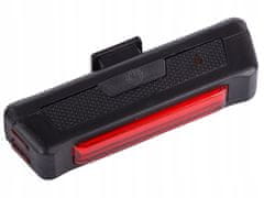 Korbi Lampica za kolo zadnja, LED svetloba USB, pod sedež