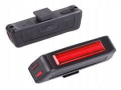 Korbi Lampica za kolo zadnja, LED svetloba USB, pod sedež