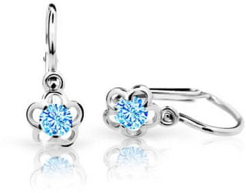 Cutie Jewellery Otroški uhani iz belega zlata C1945-10-X-2
