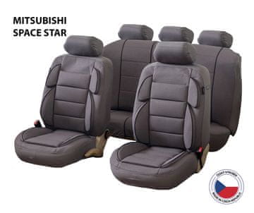 Cappa Avtosedeži Perfetto YL Mitsubishi Space Star sivi