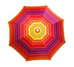 Cappa Garden Senčnik Stripe 200 cm, zelen
