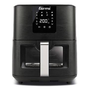 Girmi Fritéza , FG7900, horkovzdušná, 9 L, digitální displej, 8 přednastavených programů, časovač, 1700 W