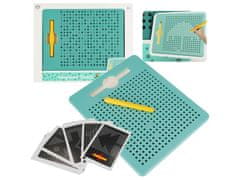 Mega Creative Magnetna tabla z risalnimi kroglicami 3+ MEGA CREATIVE 