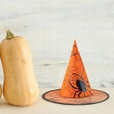 Korbi Klobuk Čarovnice – Kostum Baba Jaga, Oranžen