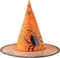 Korbi Klobuk Čarovnice – Kostum Baba Jaga, Oranžen