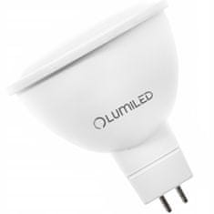 LUMILED 10x žarnica LED GU5.3 MR16 8W = 80W 720lm 6500K Hladno bela 120°