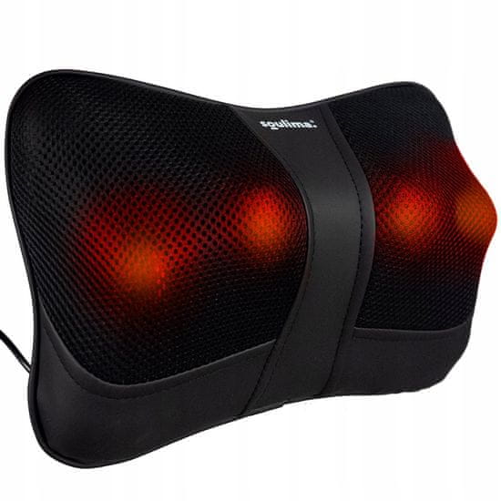 Northix Masažna blazina s toploto in vibracijami