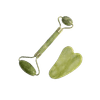 Jade roller in Gua Sha kamen iz 100% naravnega žada