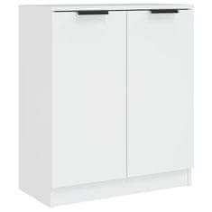 Vidaxl Komoda bela 60x30x70 cm konstruiran les