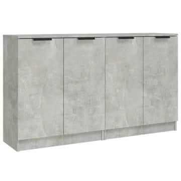 Vidaxl Komoda 2 kosa 60x30x70 cm konstruiran les