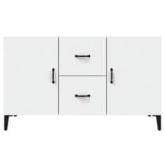 Vidaxl Komoda bela 100x36x60 cm inženirski les