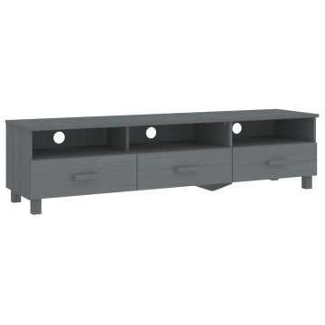 Vidaxl TV omarica 158x40x40 cm trdna borovina