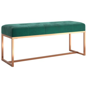Vidaxl Klop 110x36x45 cm žamet