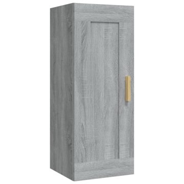 Vidaxl Stenska omarica 35x34x90 cm konstruiran les