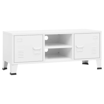 Vidaxl Industrijska TV omarica 105x35x42 cm kovina