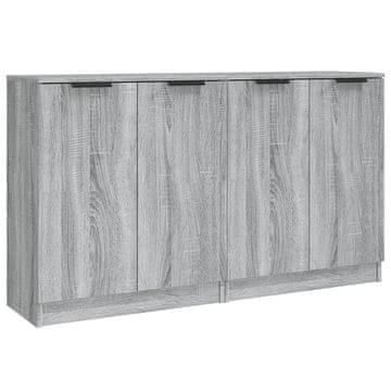 Vidaxl Komoda 2 kosa 60x30x70 cm konstruiran les
