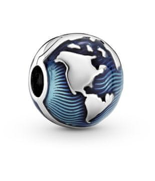 Pandora Srebrna sponka Blue Planet 799429C01