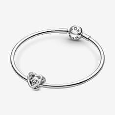 Pandora Očarljiva srebrna perla Mom Moments 790800C00