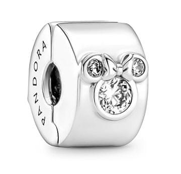 Pandora Srebrna sponka Mickey and Minnie Disney 790111C01