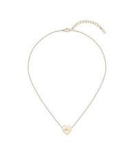Lacoste Ogrlica Decent Rose Gold Heart 2040395