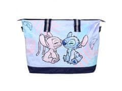 Disney Stitch Disney Modra potovalna torba iz blaga, prostorna 54x18x23 cm 