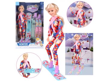 Mega Creative Zimska oprema lutka, smuči 29 cm 3+ MEGA CREATIVE