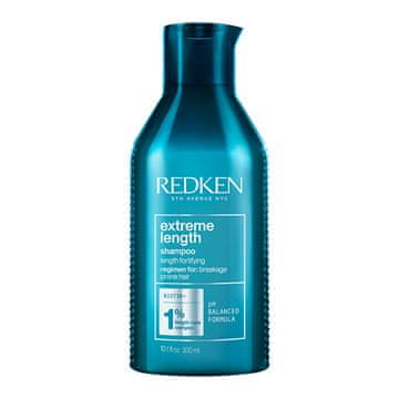 Redken Extreme Dolžina Šampon za krepitev dolgo in poškodovane lase (Shampoo with Biotin)