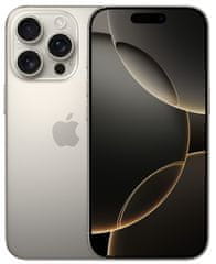 iPhone 16 Pro pametni telefon, 256 GB, Natural Titanium (mynl3sx/a)