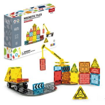 Magnetic Tiles Magnetni gradbeni set Dream Builder 42 delni set - Magnetic Tiles