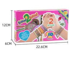CAB Toys Komplet za izdelavo zapestnic - 2 styles