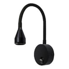 LED stenska 3,5W svetilka 4000K 245lm IP20 ČRNA