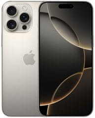 iPhone 16 Pro Max pametni telefon, 256 GB, Natural Titanium (mywy3sx/a)